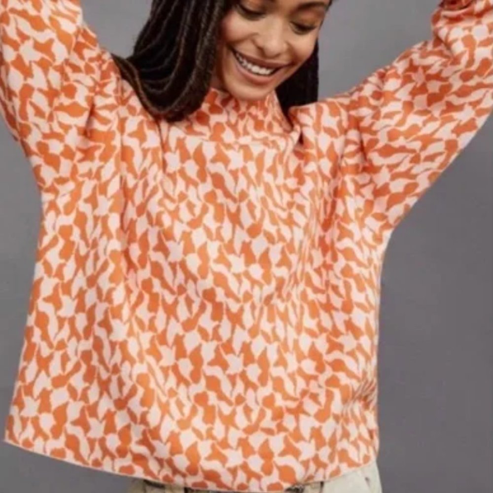 Anthropologie Maeve Carys Mock Neck Sweater, SP